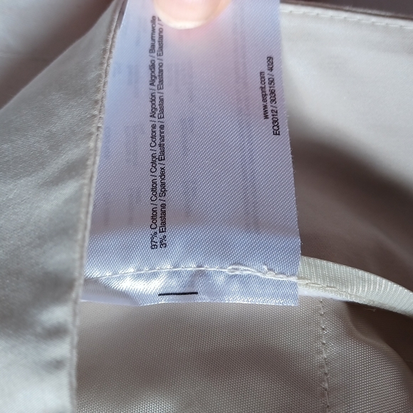 Esprit Collection "Florence" Stretch Cotton Capri Pants- Sz. 14 - Picture 6 of 11